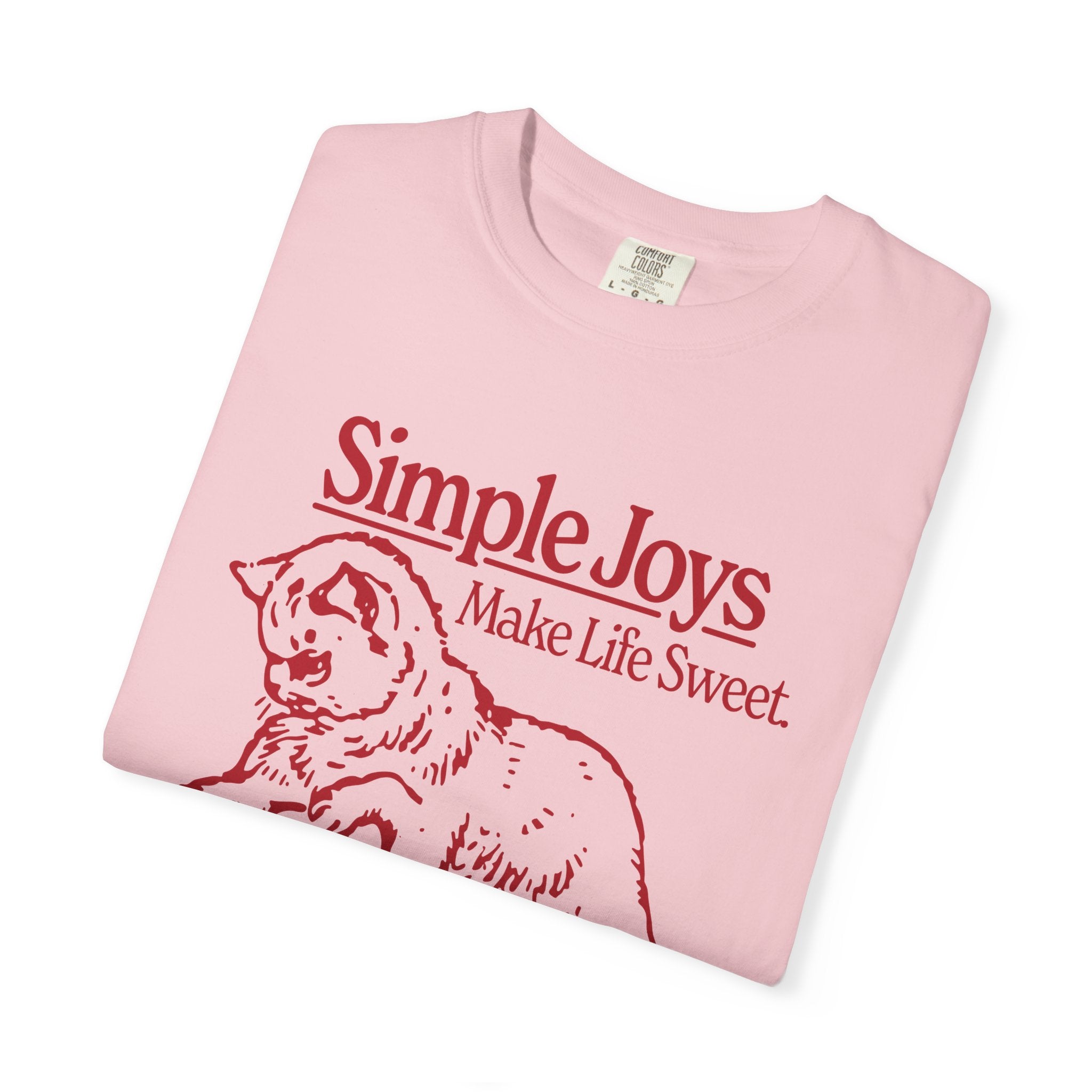 Simple Joys Cat T-Shirt | Comfort Colors