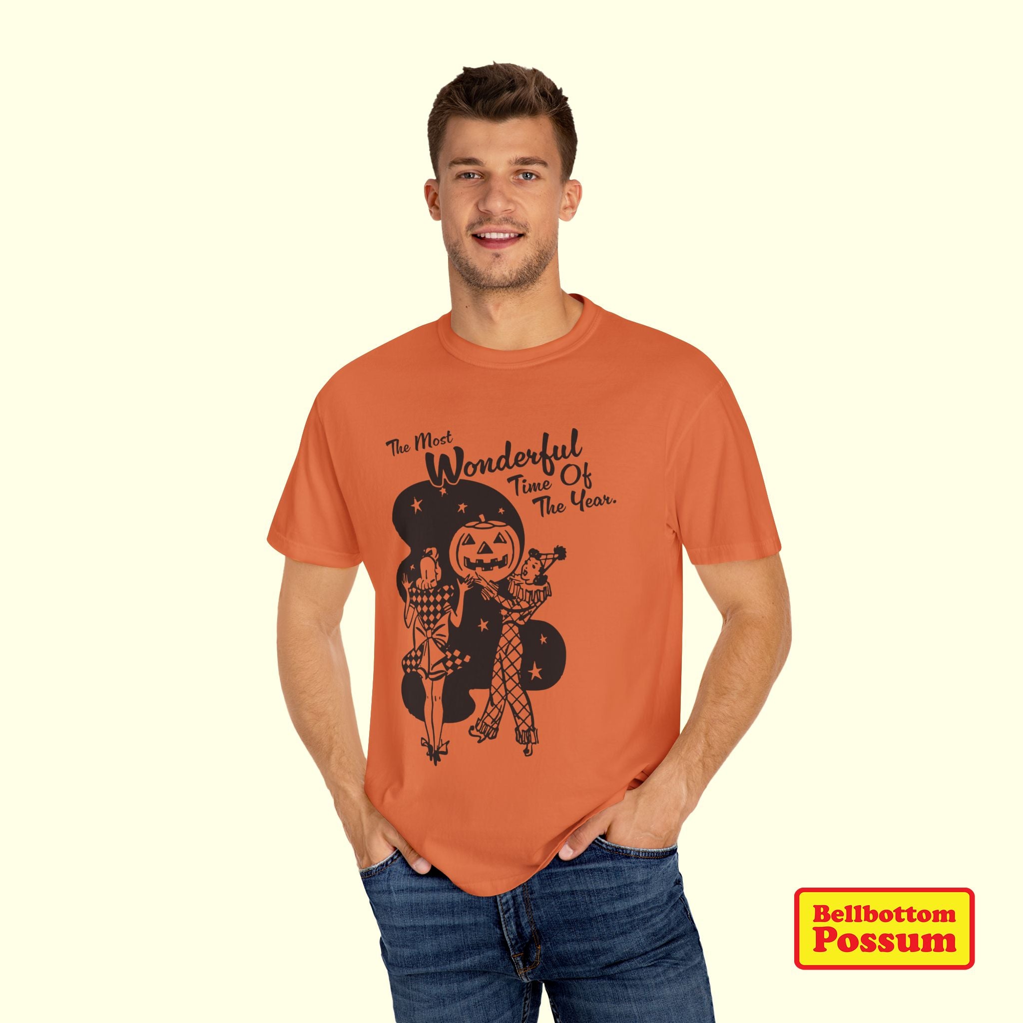 The Most Wonderful Time of the Year Halloween T-Shirt | Funny Seasonal Graphic Tee | Spooky Season Retro Vintage Shirt