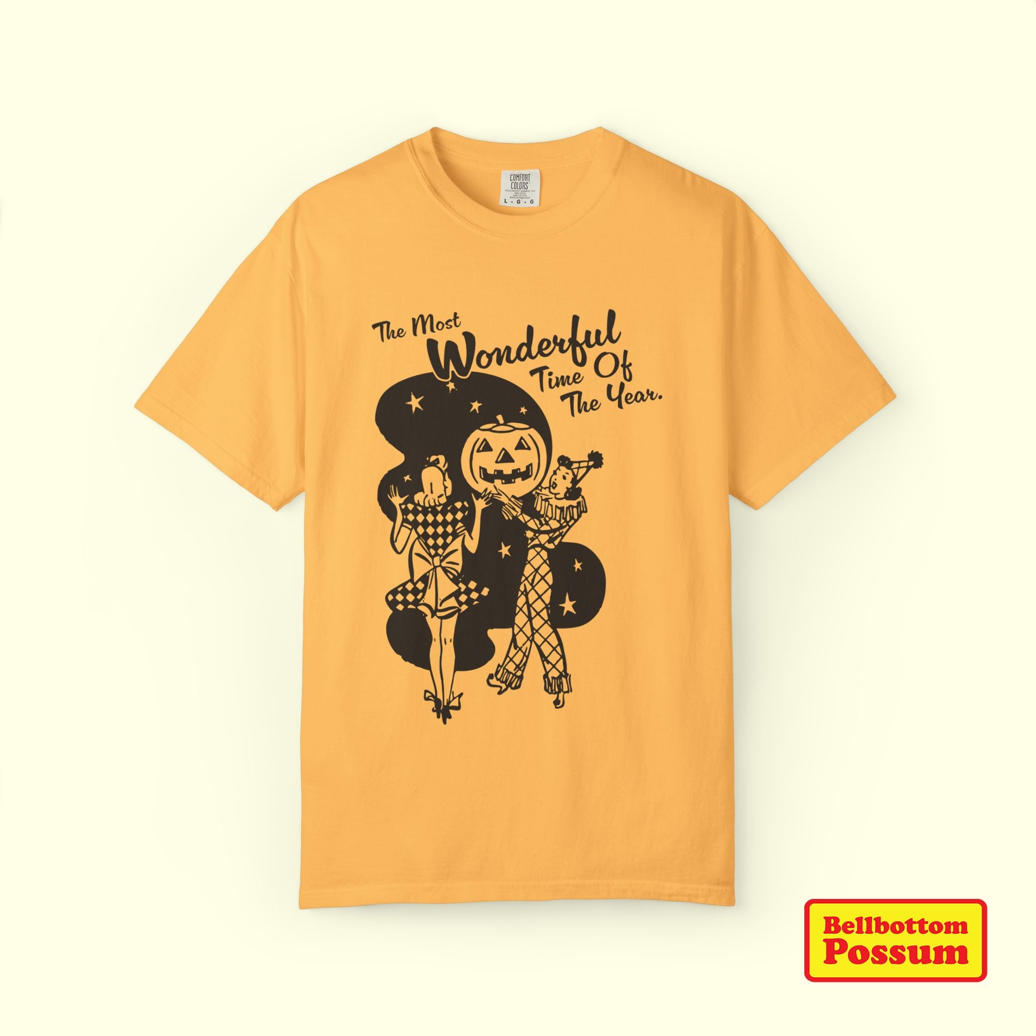 The Most Wonderful Time of the Year Halloween T-Shirt | Funny Seasonal Graphic Tee | Spooky Season Retro Vintage Shirt