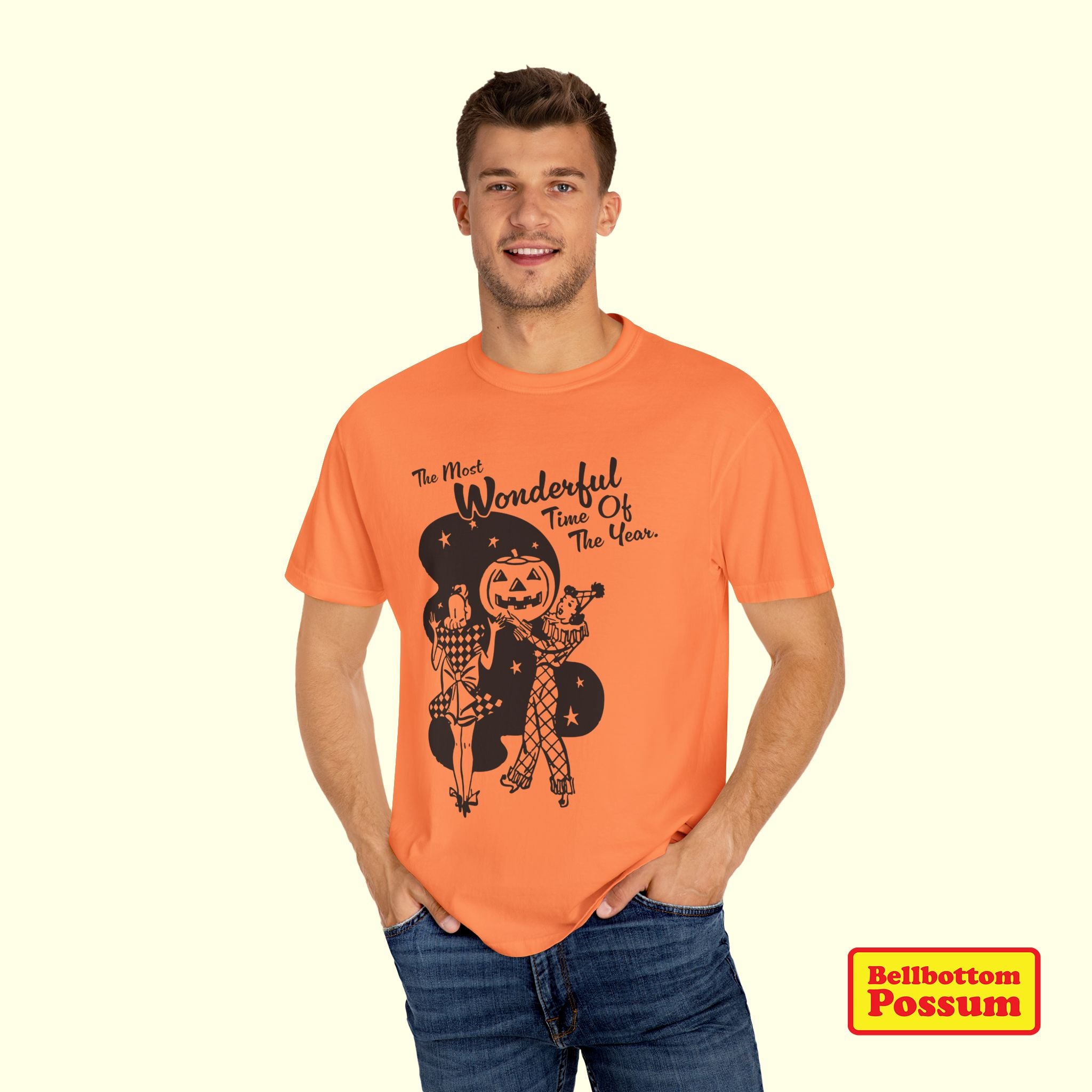 The Most Wonderful Time of the Year Halloween T-Shirt | Funny Seasonal Graphic Tee | Spooky Season Retro Vintage Shirt