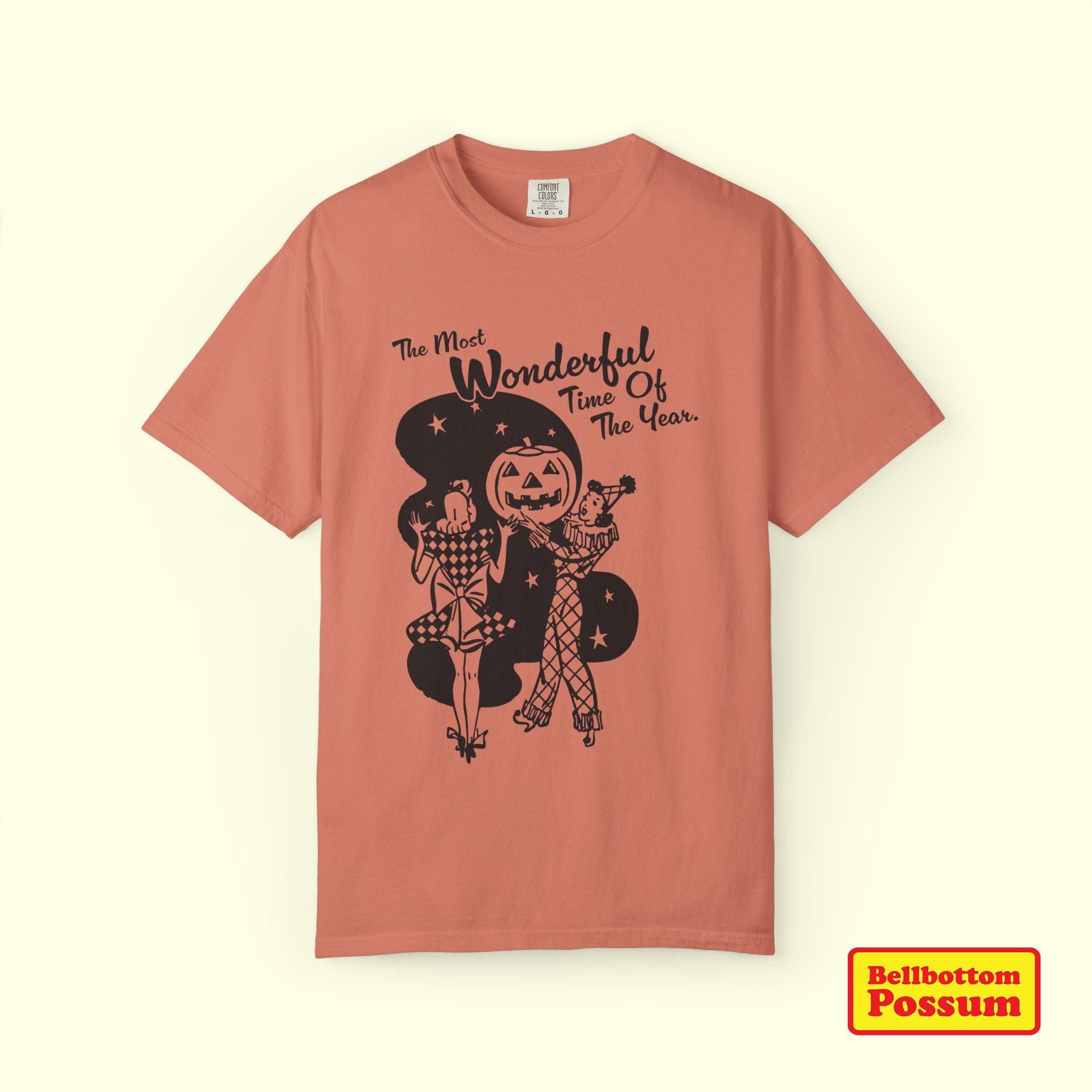 The Most Wonderful Time of the Year Halloween T-Shirt | Funny Seasonal Graphic Tee | Spooky Season Retro Vintage Shirt