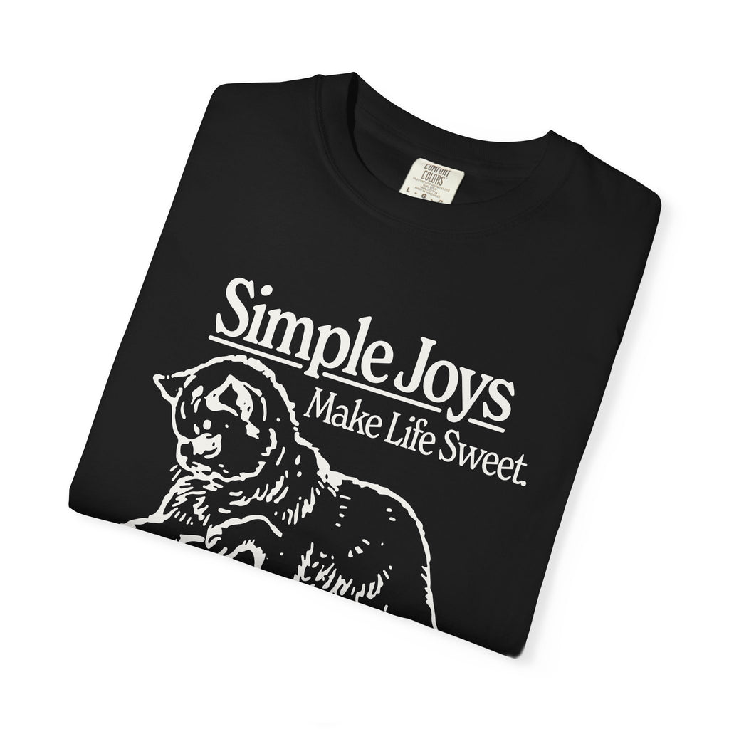 Simple Joys Cat T-Shirt | Comfort Colors