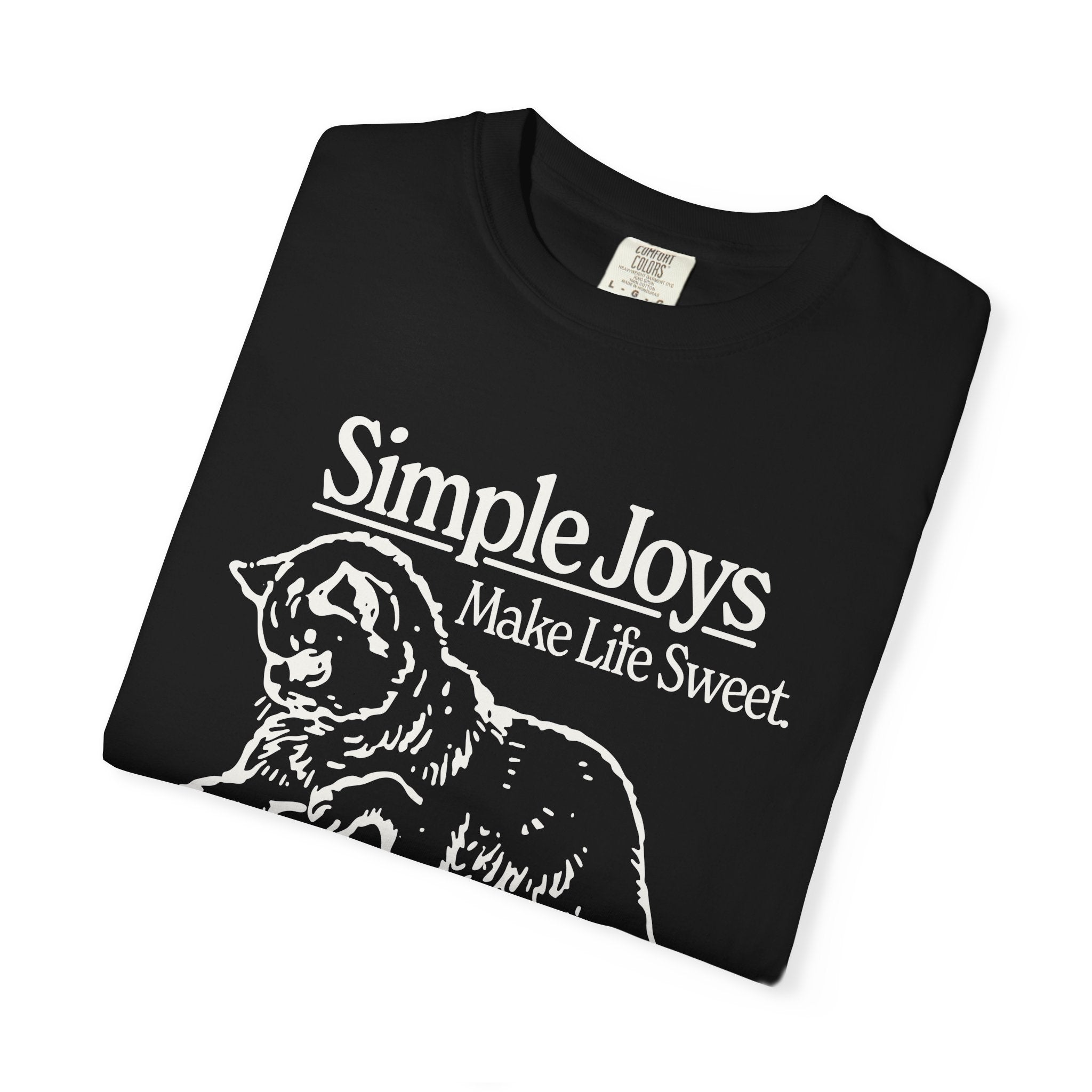 Simple Joys Cat T-Shirt | Comfort Colors