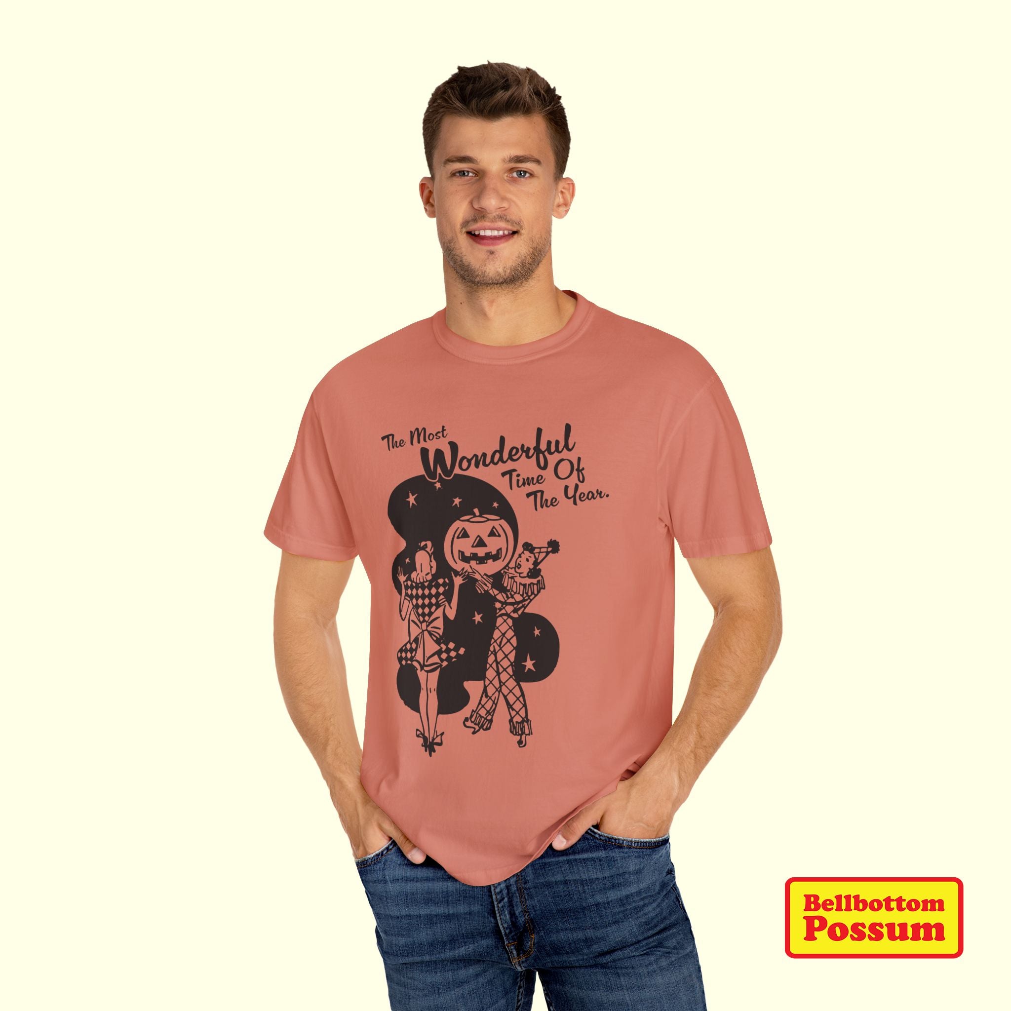 The Most Wonderful Time of the Year Halloween T-Shirt | Funny Seasonal Graphic Tee | Spooky Season Retro Vintage Shirt