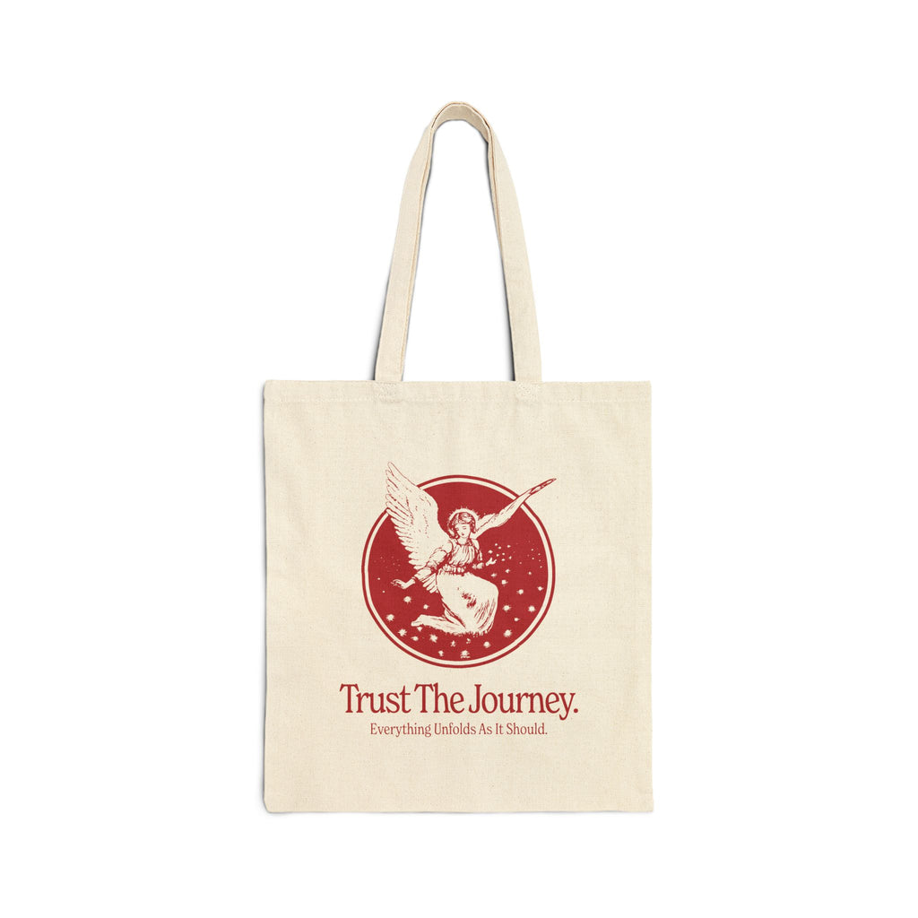 Trust The Journey Cotton Canvas Tote Bag