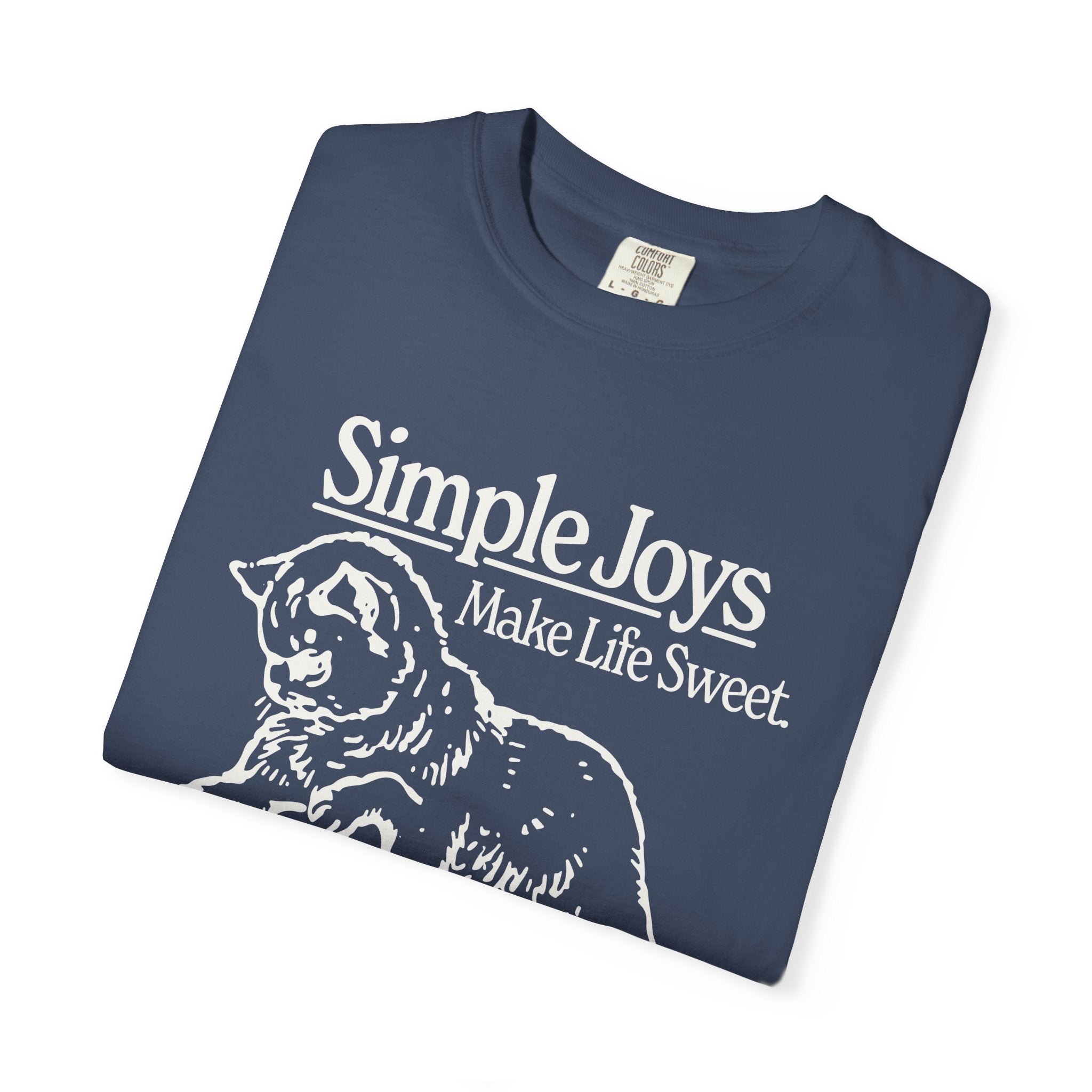 Simple Joys Cat T-Shirt | Comfort Colors